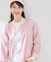 【SALE/60%OFF】JUN&ROPE' 【UVカット】【接触冷感】アニマル柄ドロストライトブルゾン ジュンアンドロペ ジャケット・アウター ブルゾン・ジャンパー ネイビー ピンク グレー【送料無料】