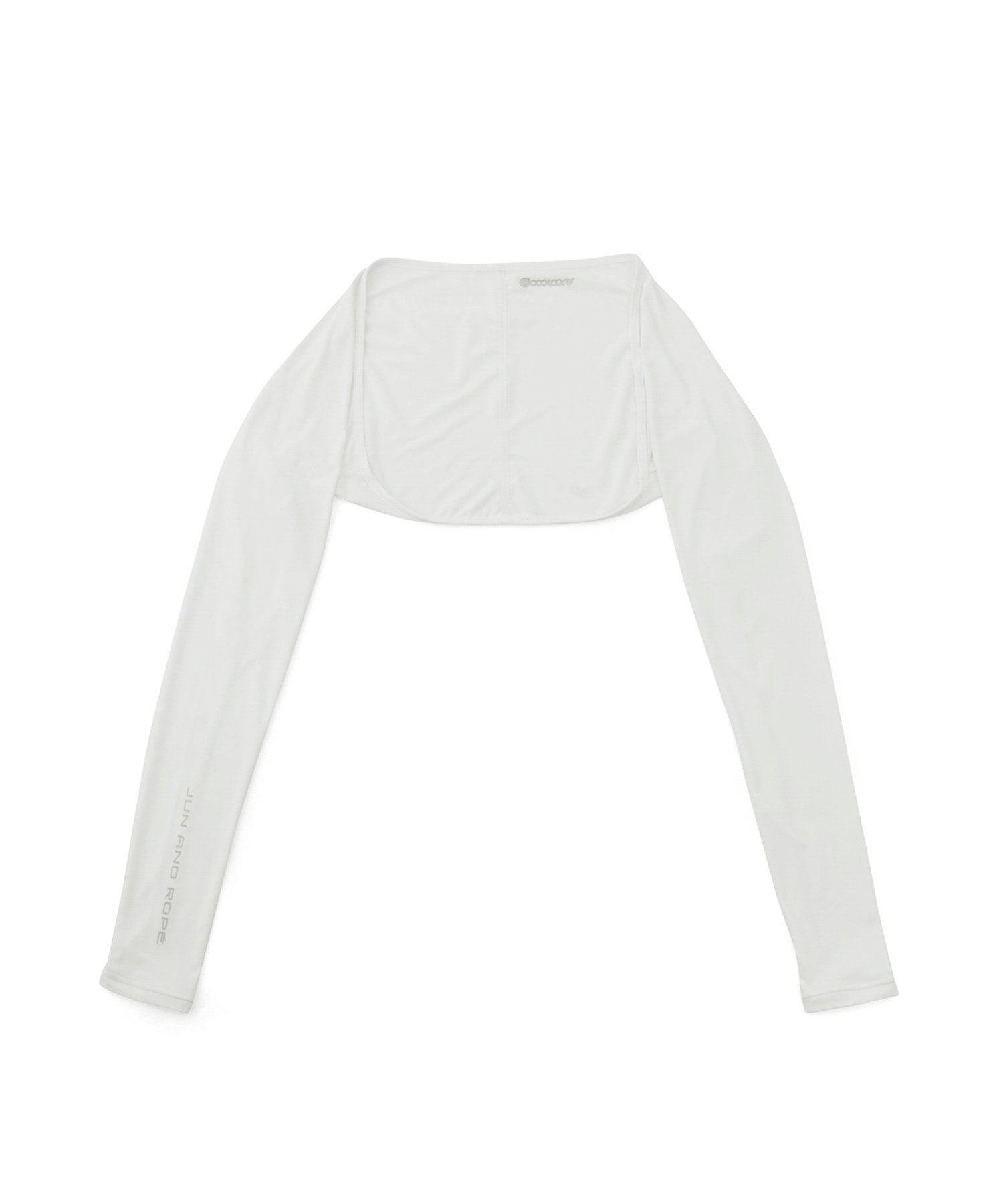 JUN&ROPE' 【UVカット】【速乾】クールコアUVボレロ型インナー ジュンアンドロペ インナー・ルームウェア その他のインナー・ルームウェア ホワイト ブラック ネイビー【送料無料】