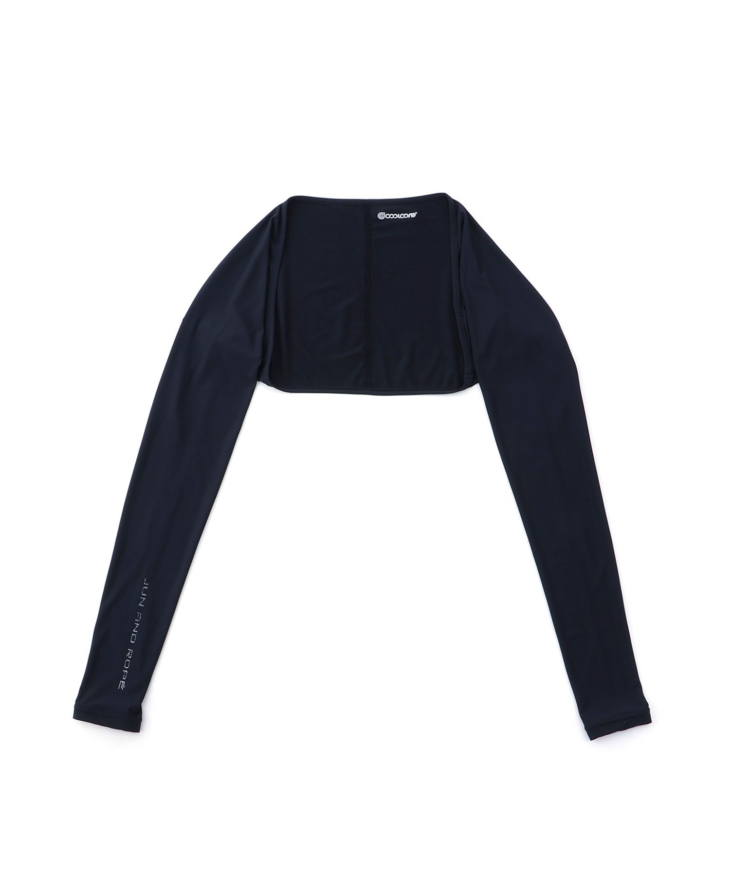 JUN&ROPE' 【UVカット】【速乾】クールコアUVボレロ型インナー ジュンアンドロペ インナー・ルームウェア その他のインナー・ルームウェア ホワイト ブラック ネイビー【送料無料】