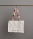 Maison de FLEUR EC限定レースフリルハンドルスクエアトートMバッグ メゾン ド フルール バッグ トートバッグ ホワイト【送料無料】