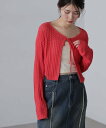 【SALE/15%OFF】FREE'S MART 透かし編みリボンボレロ フリーズ マート トップス ニット グリーン ホワイト ブラック レッド【送料無料】