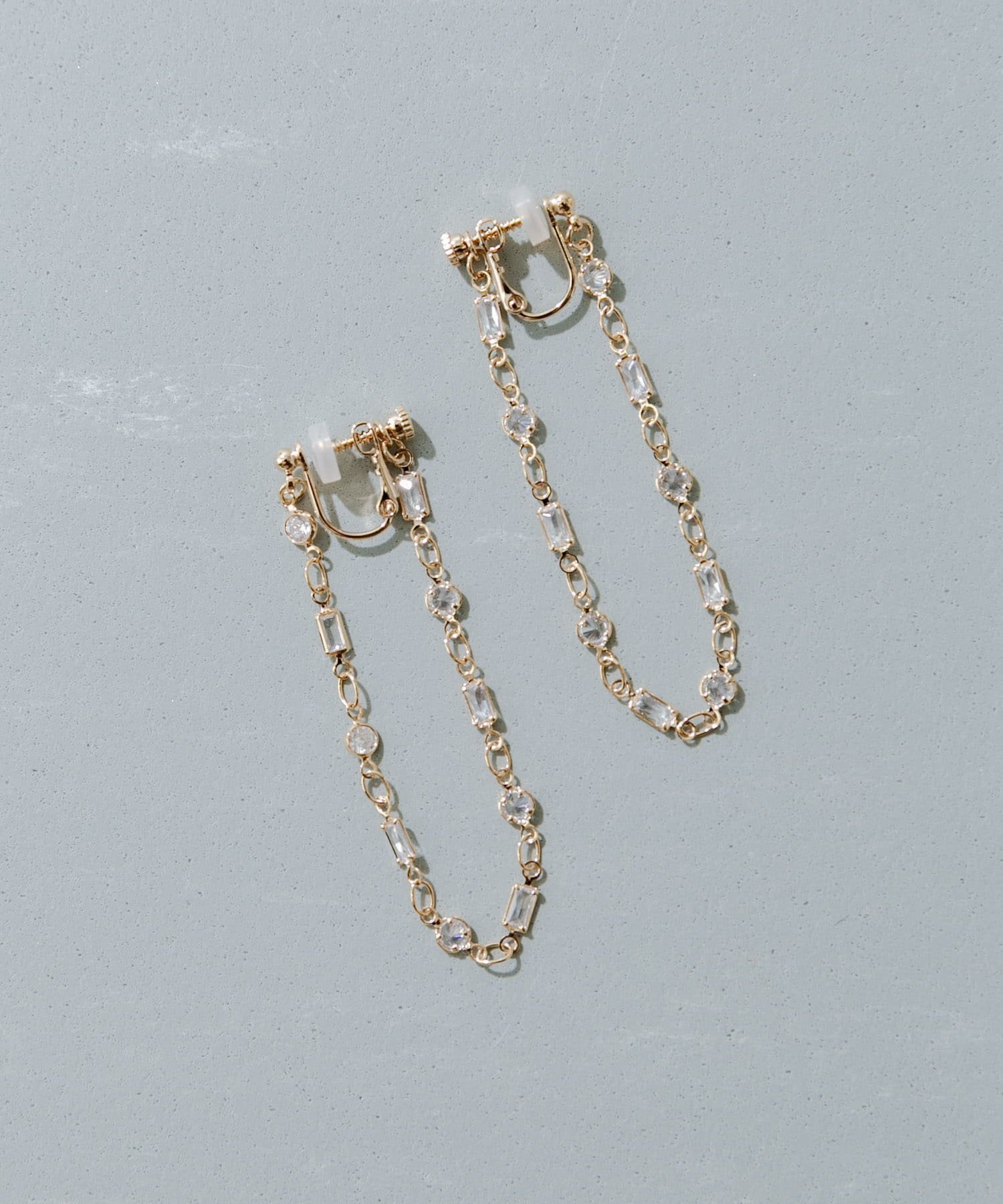 【SALE/50%OFF】SMELLY ビジューループイヤリング スメリー アクセサリー・腕時計 イヤリング・イヤーカフ