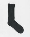 UNITED ARROWS <ROTOTO>ルーズパイル クルーソックス ユナイテッドアローズ 靴下・レッグウェア 靴下 ホワイト グレー