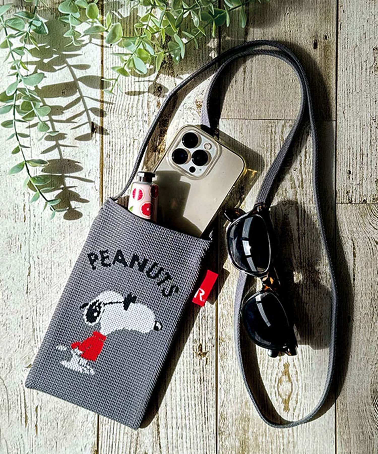 ROOTOTE ルートート ROOTOTE 8179 IP.BR.ami.Peanuts-8Z ローラ バッグ ショルダーバッグ