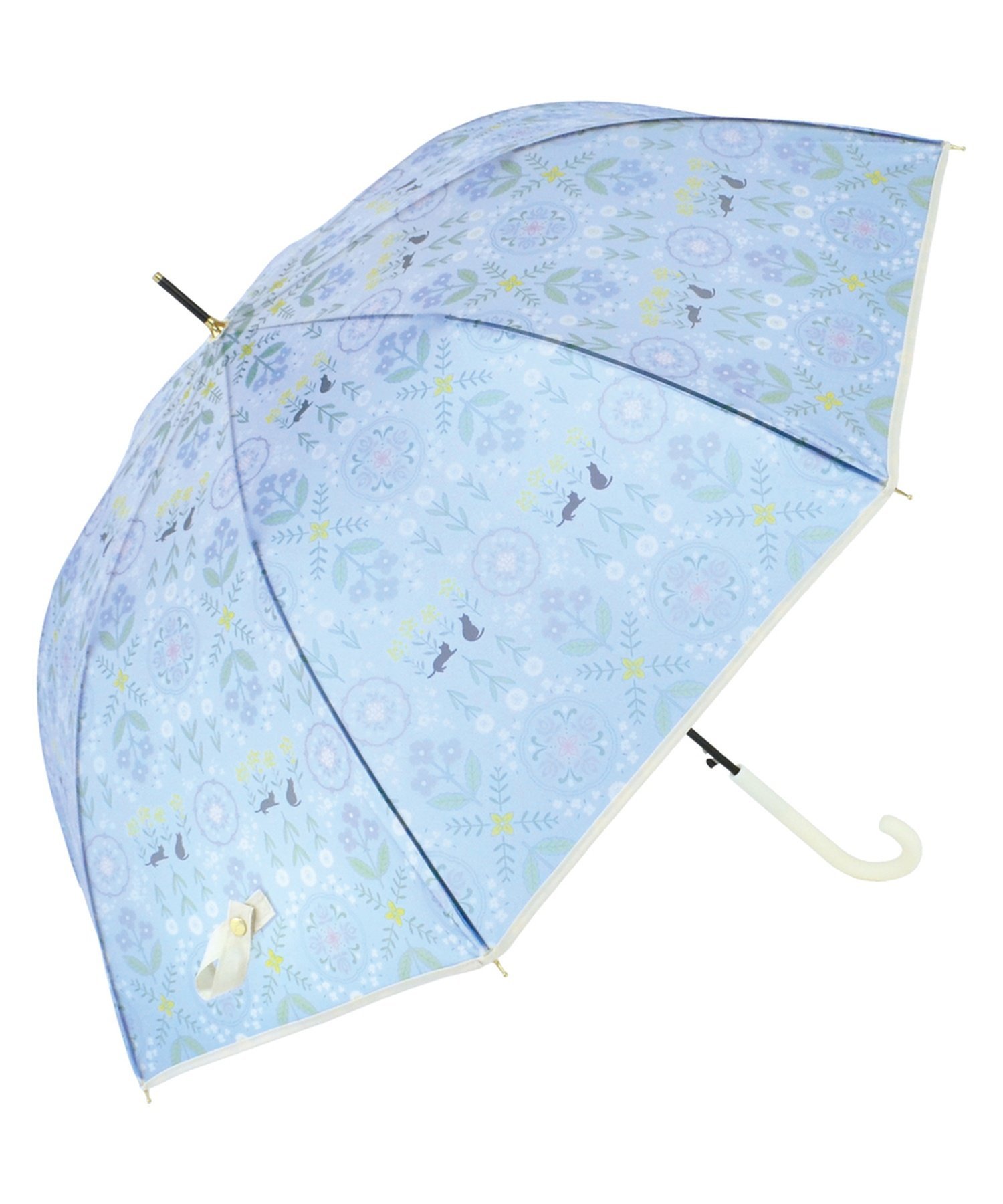 BACKYARD FAMILY 花文様TPU Umbrella ローラ ファッション雑貨 傘・長傘 ピンク イエロー ブルー