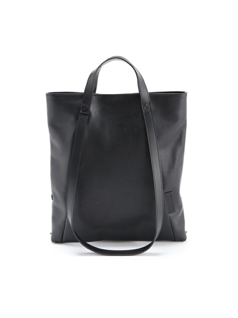 PATRICK STEPHAN PATRICK STEPHAN / Leather small tote 'loop handle' ループハンドル レザー トートバッグ パトリック ステファン バッグ トートバッグ ブラック