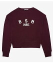 BENSIMON BENSIMON VINTAGE PATCH LOGO KNIT アトモスピンク トップス ニット レッド【送料無料】