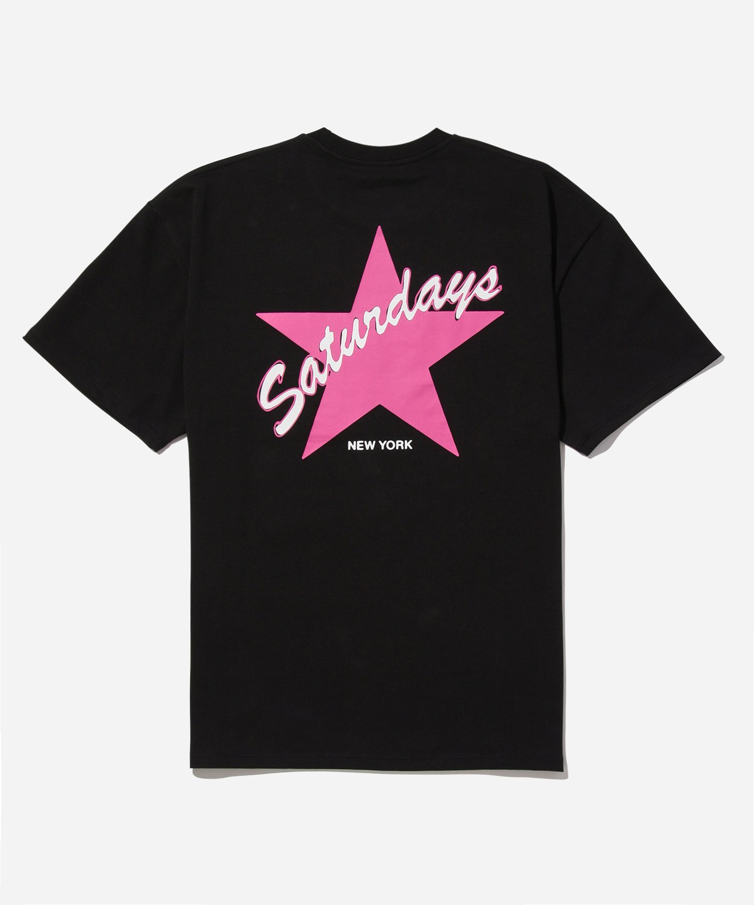 【SALE／30%OFF】Saturdays NYC Saturdays Star Relaxed Ss Tee サタデーズ　ニューヨークシティ トップス カットソー・Tシャツ ブラッ..