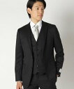 CROWDED CLOSET NARROW ブラックスーツ/別売りベストあり/2ピースセットアップスーツ メンズ ビギ スーツ・フォーマル セットアップスーツ ...