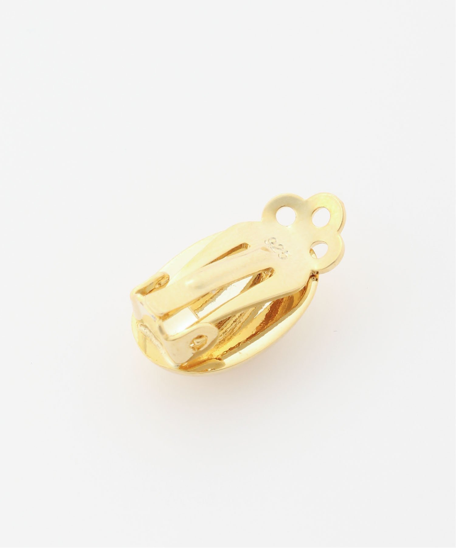 SCALABLANCHE SCALABLANCHE/(W)中空オーバルドロップイヤリング(SV925) スカラ アクセサリー・腕時計 イヤリング・イヤーカフ ゴールド【送料無料】
