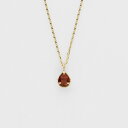 NOJESS 【WEB限定】1月バースストーン/K10ガーネットネックレス ノジェス アクセサリー・腕時計 チョーカー レッド【送料無料】