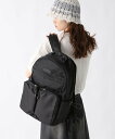JEANASIS マルチポケットバックパック ジーナシス バッグ リュック・バックパック ブラック カーキグリーン【送料無料】(4)