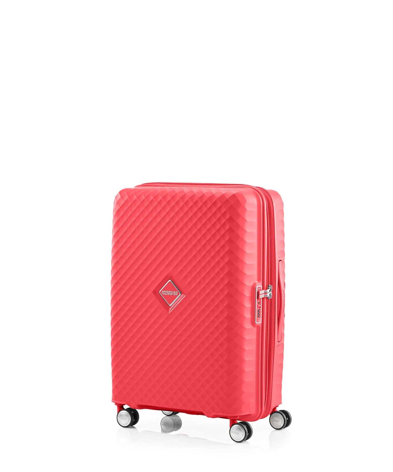 【SALE／35%OFF】American Tourister 【公式】アメリカンツーリスター スクアセムスピナー66 エキスパンダブル アメリカンツーリスター バッグ スーツケース・キャリーバッグ レッド【送料無料】