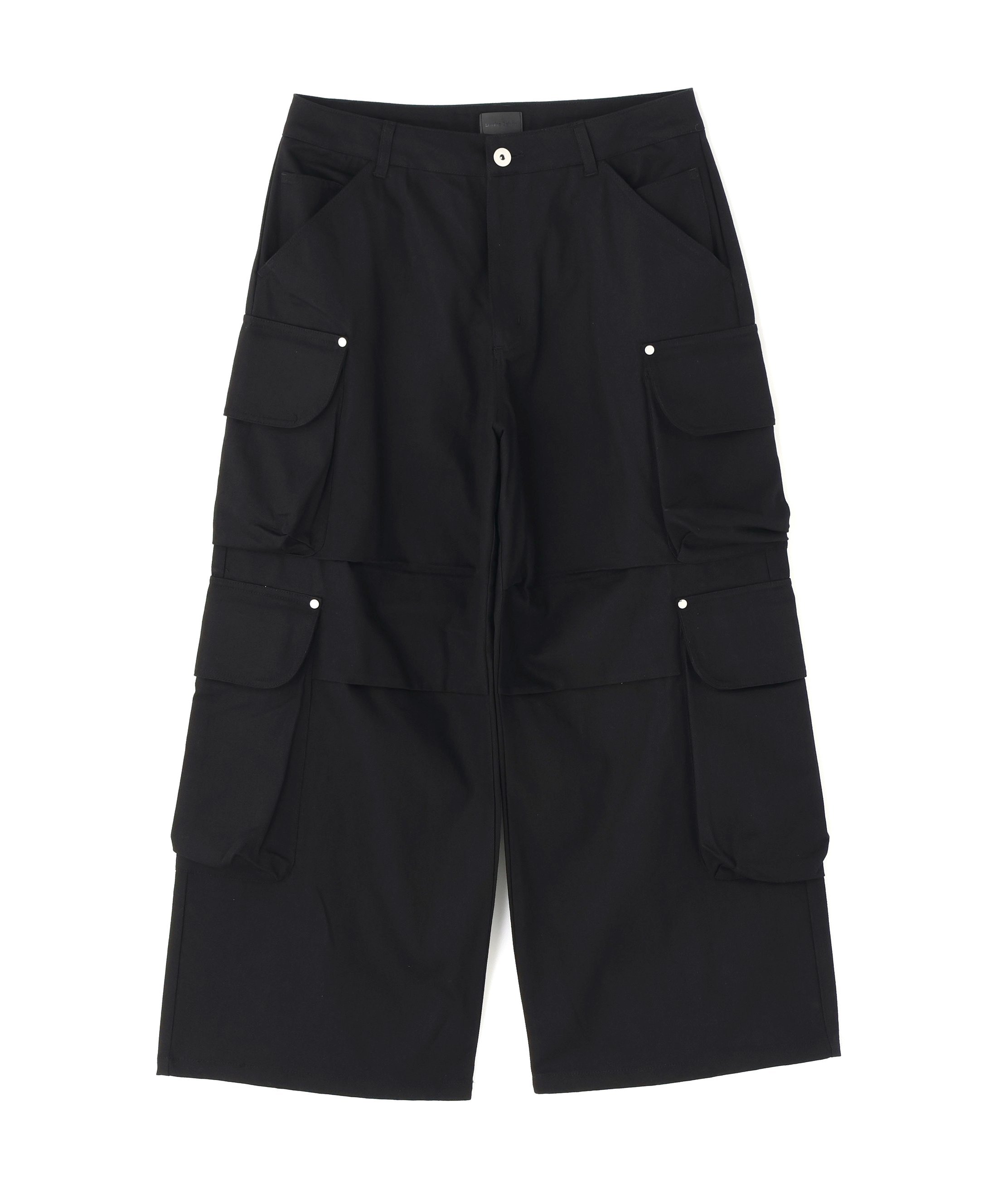 LHP DankeSchon/ダンケシェーン/10oz KATURAGI W-CARGO PANTS エルエイチピー パンツ その他のパンツ グレー ホワイト ブラック