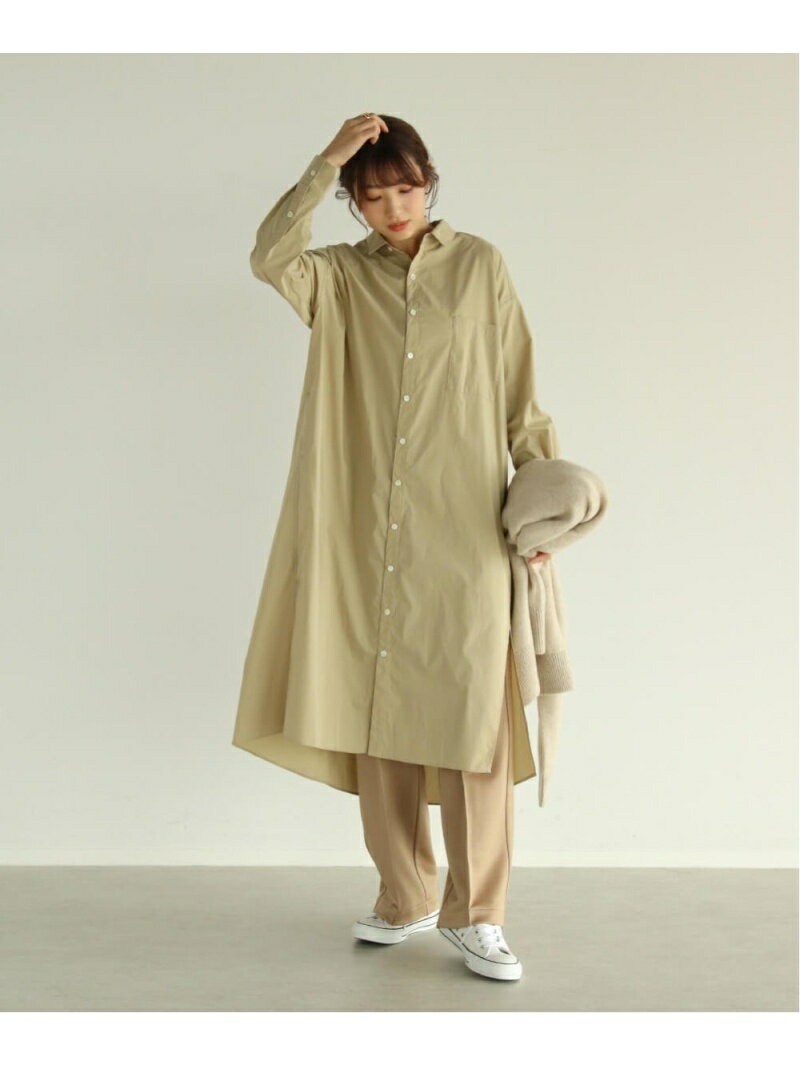 【SALE／40%OFF】SETENS SETENS/ベーシックシャツワンピース メドック アーカイブ ワンピース・ドレス シャツワンピース ベージュ【送料無料】