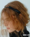 IRIS47 IRIS 47/note head band ノートヘッドバンドMADE IN JAPAN 日本製 イリスフォーセブン カチューシャ セットアップセブン ヘアアクセサリー カチューシャ ヘアバンド ブラック【送料無料】