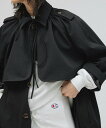 【SALE／30%OFF】M TO R [COAT]【SUSTAINABLE】3WAY TRENCH COAT WITH EPAULETTE アダムエロペ ジャケット・アウター トレンチコート ブラック ベージュ【送料無料】