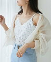 【SALE/50%OFF】MAJESTIC LEGON カップ付きレーストリムキャミソール マジェスティックレゴン トップス キャミソール ピンク ブルー
