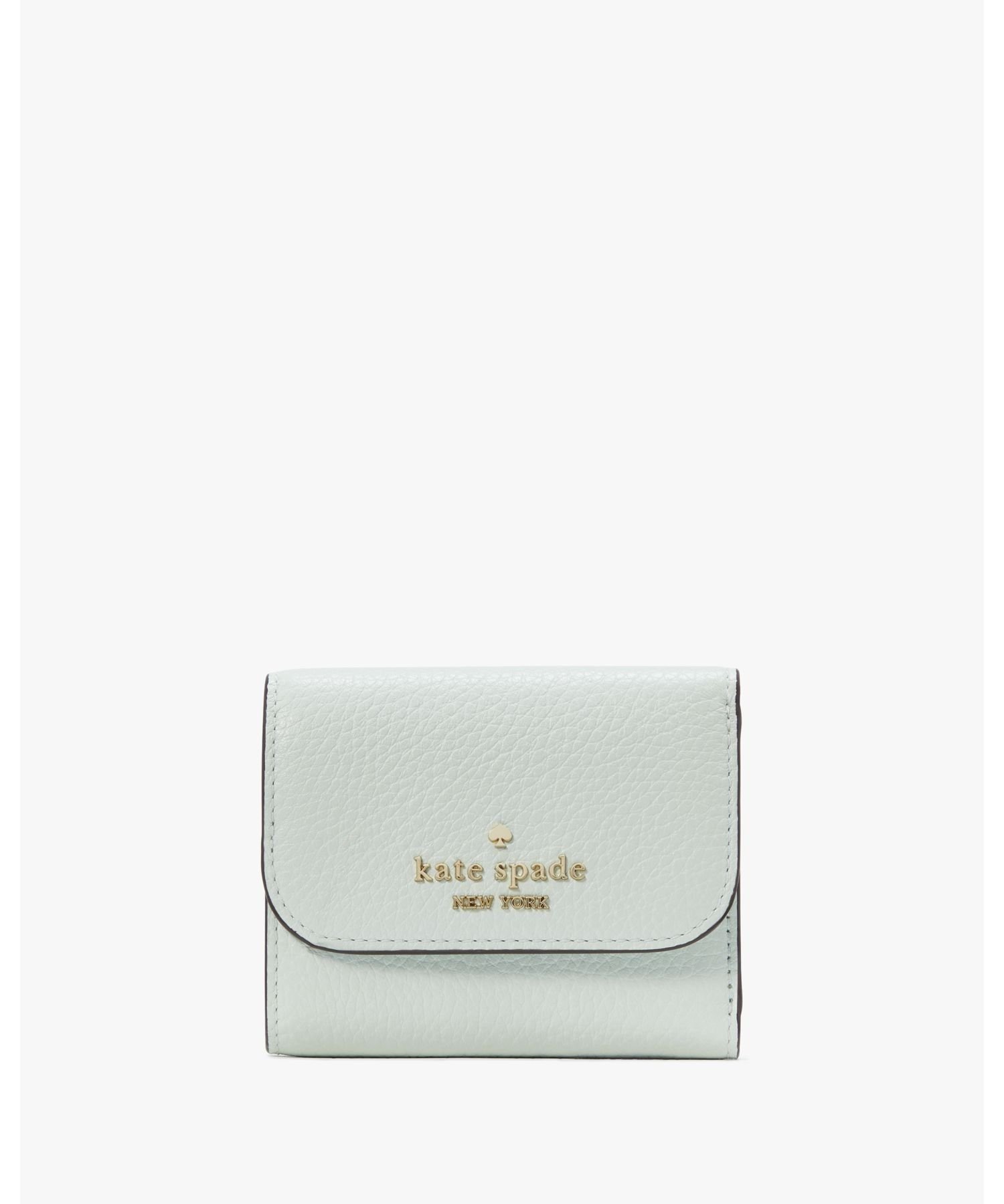 【SALE／75 OFF】kate spade new york レイラ スモール トリフォールド ウォレット ケイトスペードニューヨーク 財布 ポーチ ケース 財布 グリーン【送料無料】