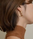 【SALE/33%OFF】styiro styiro/ハートデザイン チャームキャッチピアス イストワール アクセサリー・腕時計 ピアス ゴールド シルバー(4)