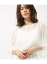 【SALE/50%OFF】AZUL by moussy レースチュニックプルオーバー アズールバイマウジー カットソー【RBA_S】【RBA_E】