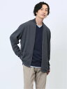 【SALE/56%OFF】m.f.editorial ワッフルニットソー ボタンレスカーディガン タカキュー トップス カーディガン グレー カーキグリーン ベージュ