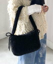 【SALE/35%OFF】Casselini Casselini(キャセリーニ)シャイニーヤーンリボンバッグ キャセリーニ バッグ ハンドバッグ ブラック ゴー...