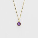 NOJESS 【WEB限定】2月バースストーン/K10アメジストネックレス ノジェス アクセサリー・腕時計 チョーカー パープル【送料無料】