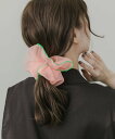 【SALE/50%OFF】SMELLY カラーシアーボリュームシュシュ スメリー ヘアアクセサリー ヘアゴム