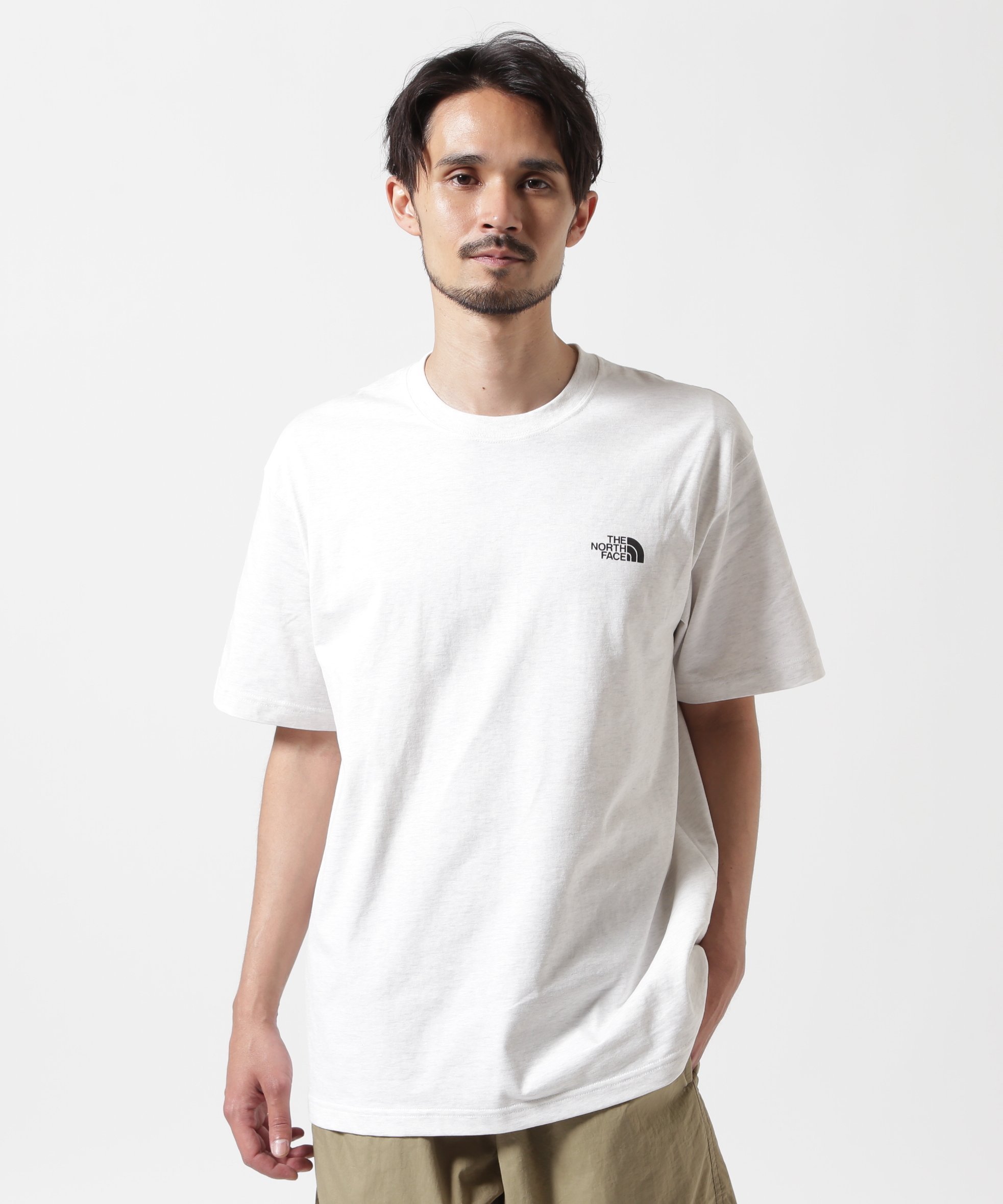 【SALE／5%OFF】B'2nd THE NORTH FACE /ザ・ノース・フェイス S/S FD Globe Grid Cotton Tee ビーセカンド トップス カットソー・Tシャツ ブラック【送料無料】