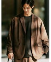 UNITED ARROWS green label relaxing FREELITCH カジュアル 2B ジャケット -ストレッチ- ユナイテッドアローズ グリーンレーベルリラクシング ジャケット・アウター テーラードジャケット・ブレザー グレー ブラック ブラウン【送料無料】