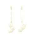 PROPORTION BODY DRESSING 淡水パールピアス プロポーションボディドレッシング アクセサリー・腕時計 その他のアクセサリー・腕時計 ゴールド【送料無料】