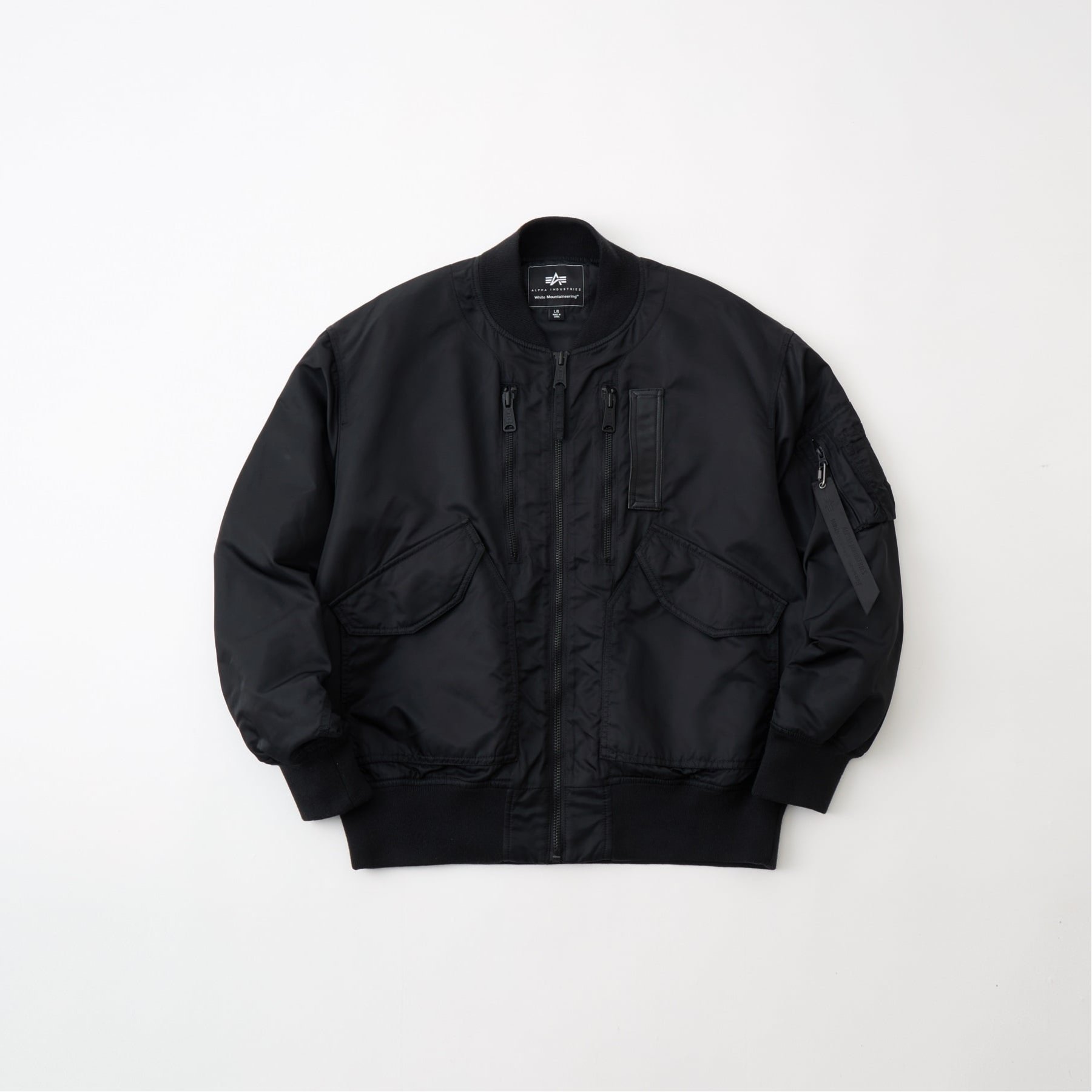 White Mountaineering WM×ALPHA INDUSTRIES MA-1 JACKET ホワイトマウンテニアリング ジャケット・アウ..
