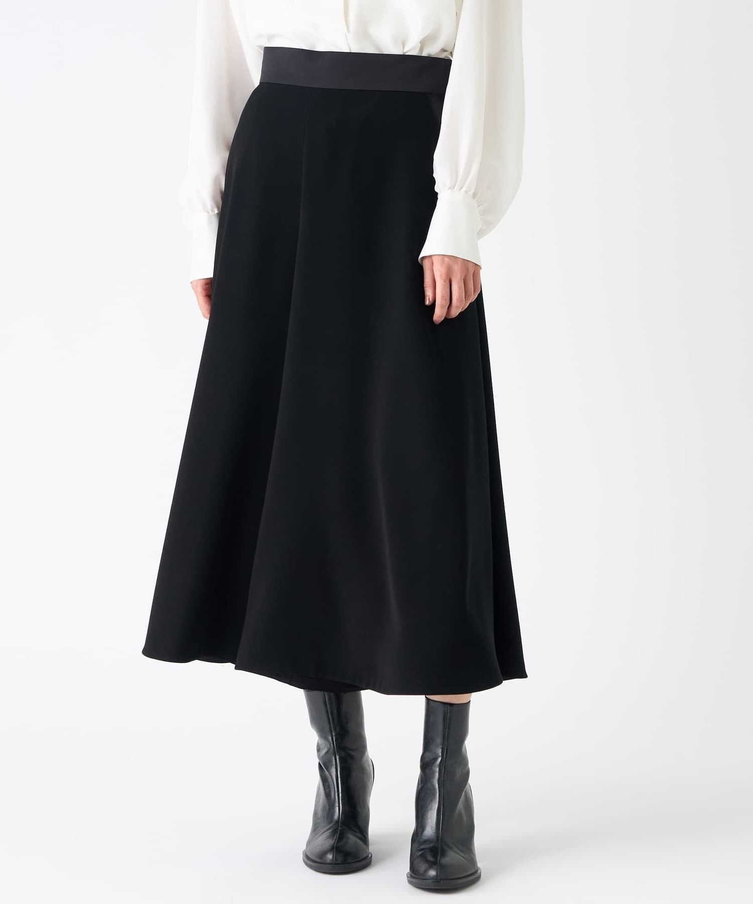 LANVIN COLLECTION ジェットブラックパンツ ランバン コレクション パンツ その他のパンツ ブラック【送料無料】