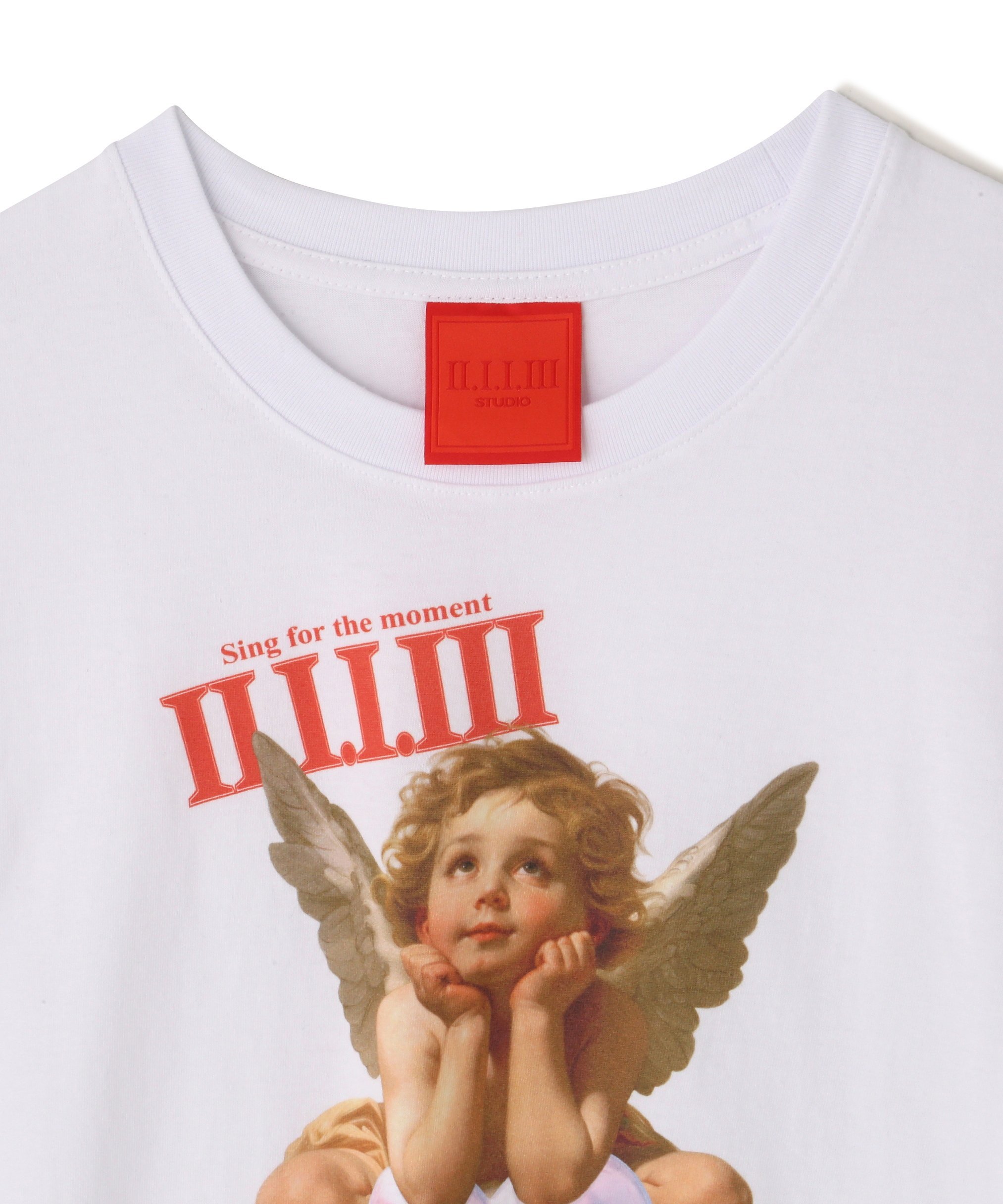 LHP 2113STUDIO/イイルイルサムスタジオ/Loose fit Tshirts Cupid on clo エルエイチピー トップス カットソー・Tシャツ ホワイト