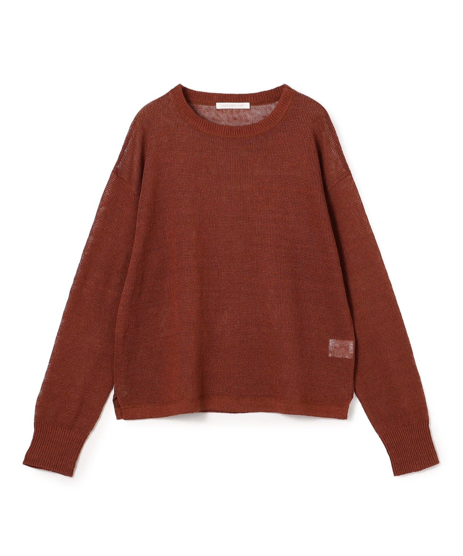 GALERIE VIE リネンコード クルーネックプルオーバー トゥモローランド トップス ニッ