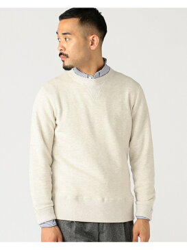 BEAMS MEN LOOPWHEELER * BEAMS PLUS / 別注 アスレチック クルーネック スウェット ビームス メン カットソー スウェット グレー ホワイト ネイビー【送料無料】