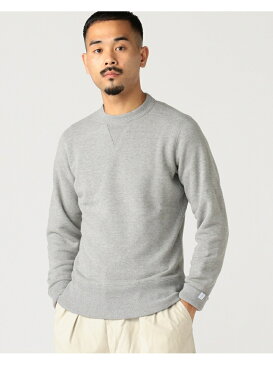 BEAMS MEN LOOPWHEELER * BEAMS PLUS / 別注 アスレチック クルーネック スウェット ビームス メン カットソー スウェット グレー ホワイト ネイビー【送料無料】