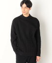 【SALE／46 OFF】COMME CA ISM ★TVドラマ着用商品★ 【マシーンウォッシャブル】編地切替デザイン ケーブル ニット プルオーバー コムサイズム トップス ニット ブラック ホワイト グレー