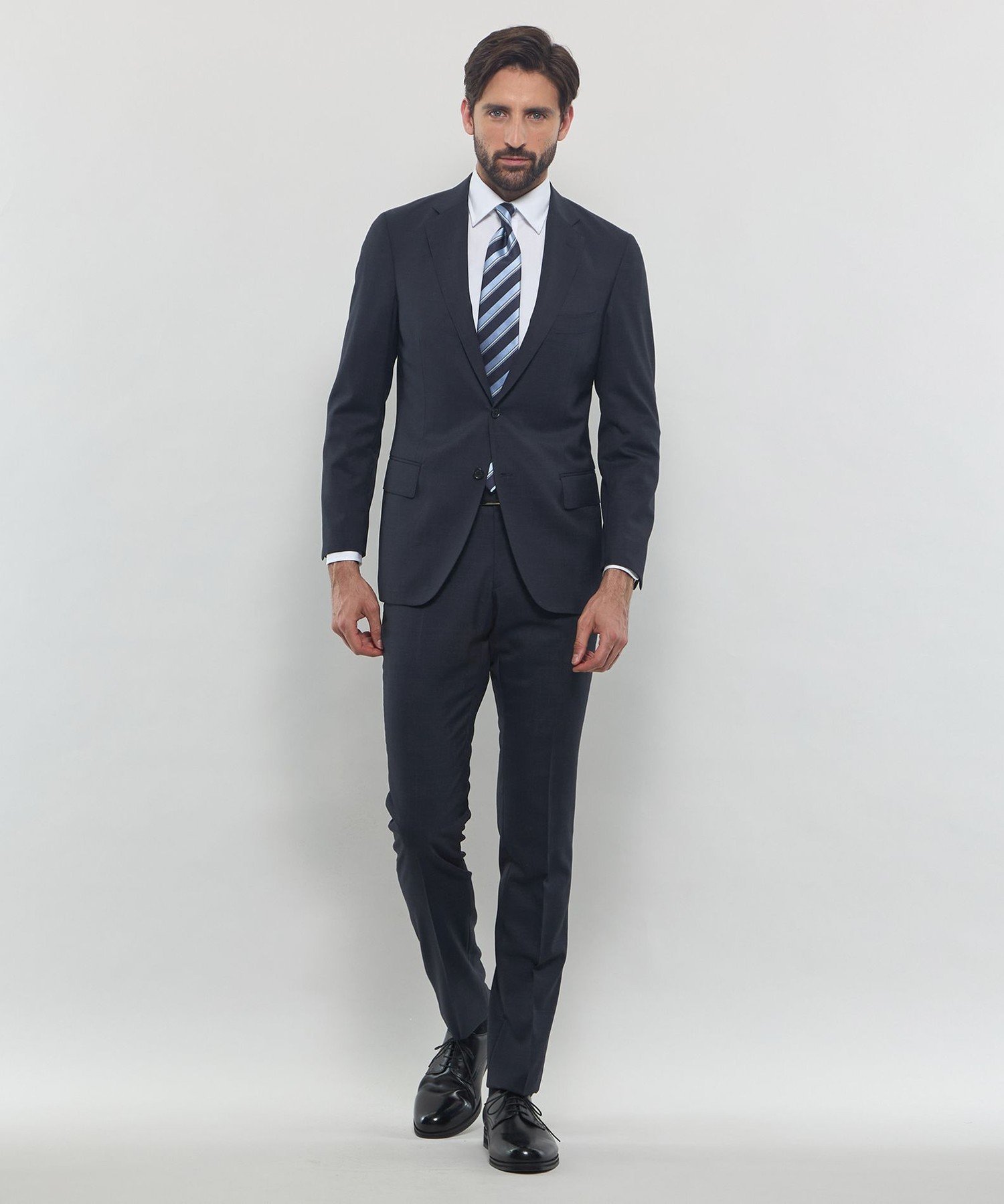 【SALE／27%OFF】MACKINTOSH LONDON 【WEB・一部店舗限定】【NEW BRIDGE】Super100's ピンヘッドスーツ マッキントッシュ ロンドン スーツ・フォーマル スーツジャケット ネイビー【送料無料】
