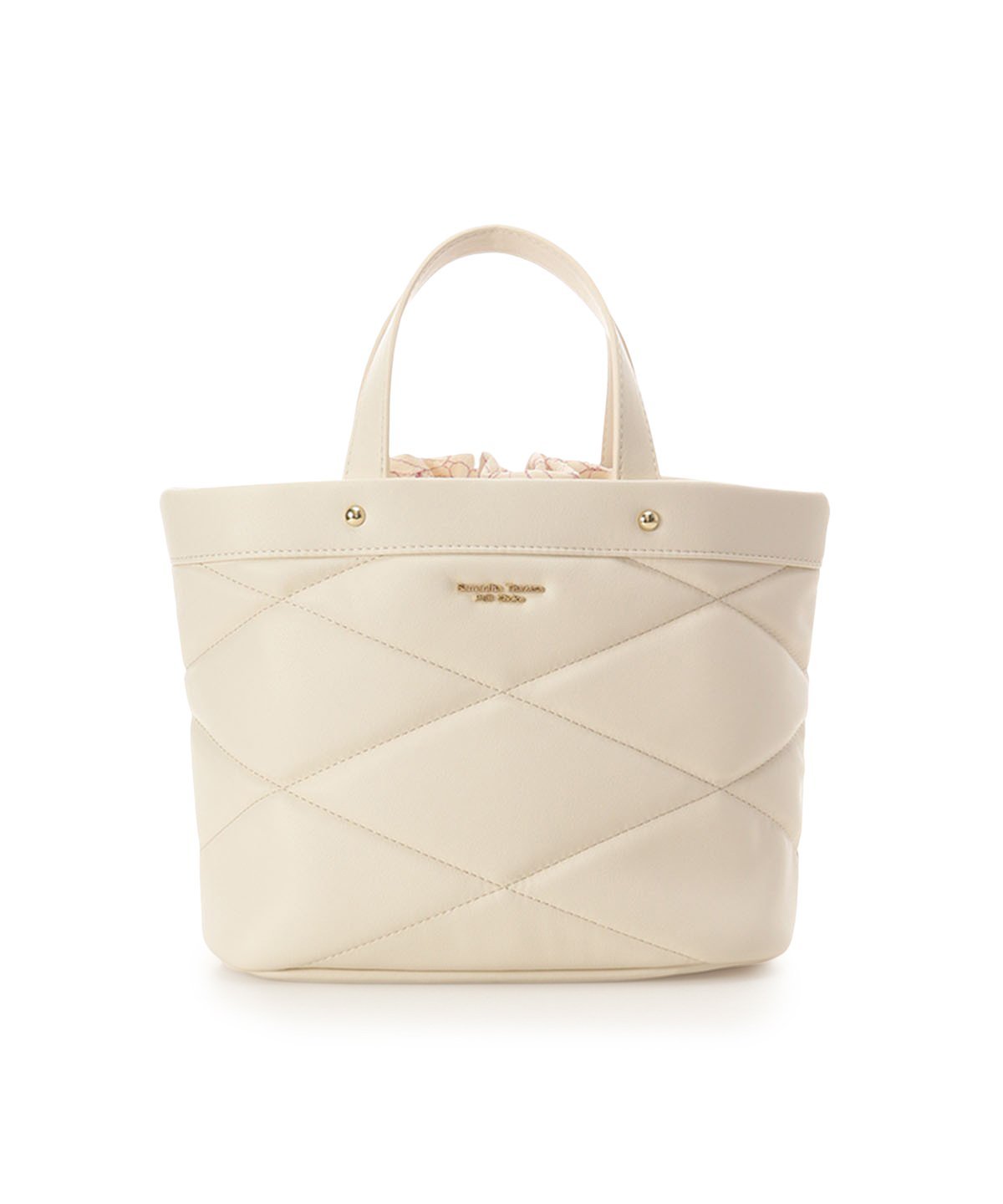 【SALE／50%OFF】Samantha Thavasa Petit Choice キルトシリーズ ミニトートバッグ サマンサタバサプチチョイス バッグ ショルダーバッグ ホワイト【送料無料】