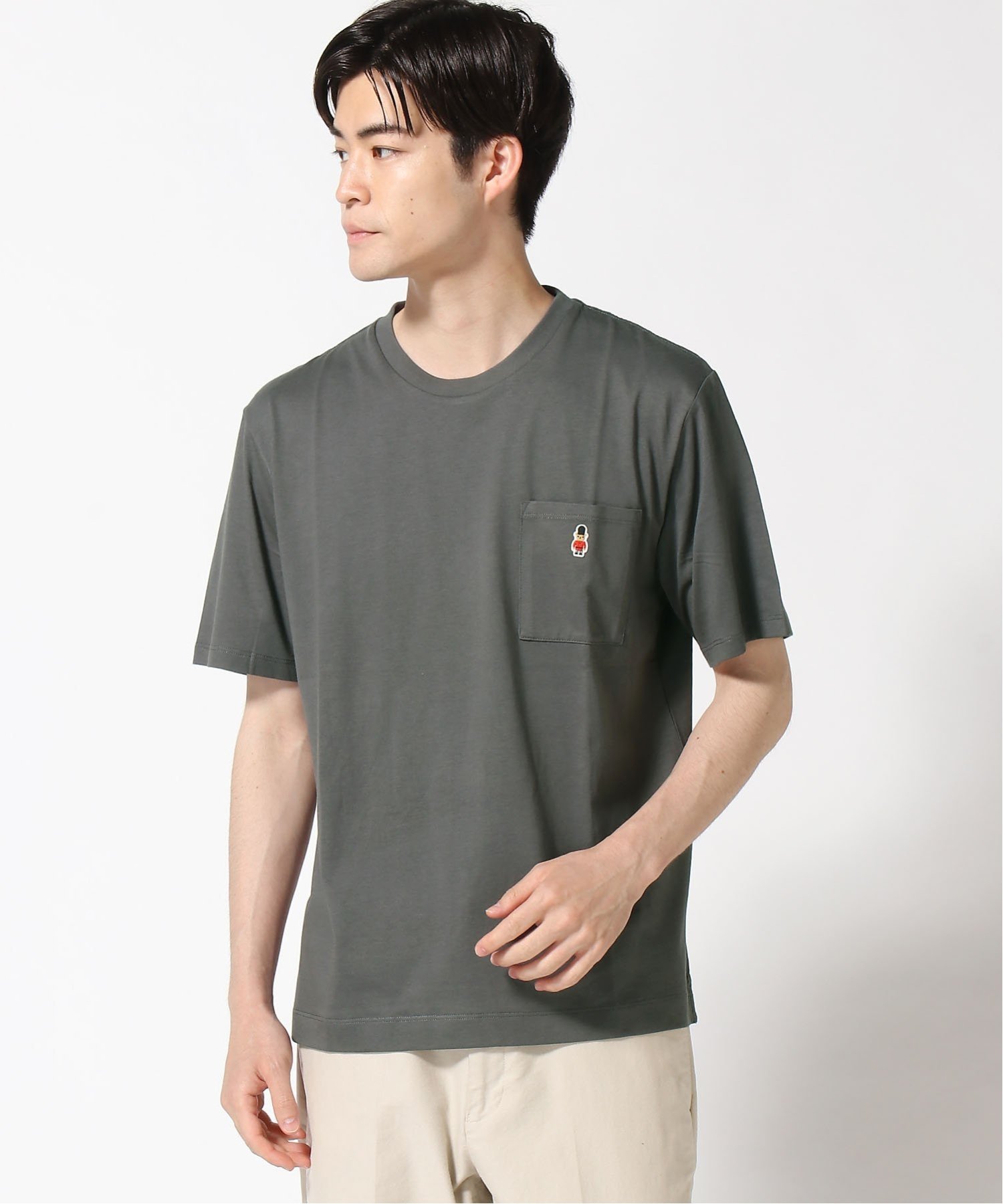 MACKINTOSH PHILOSOPHY MACKINTOSH PHILOSOPHY/(M)クルーネックTシャツ レナウンインクス トップス カットソー Tシャツ グレー ブラック ホワイト【送料無料】