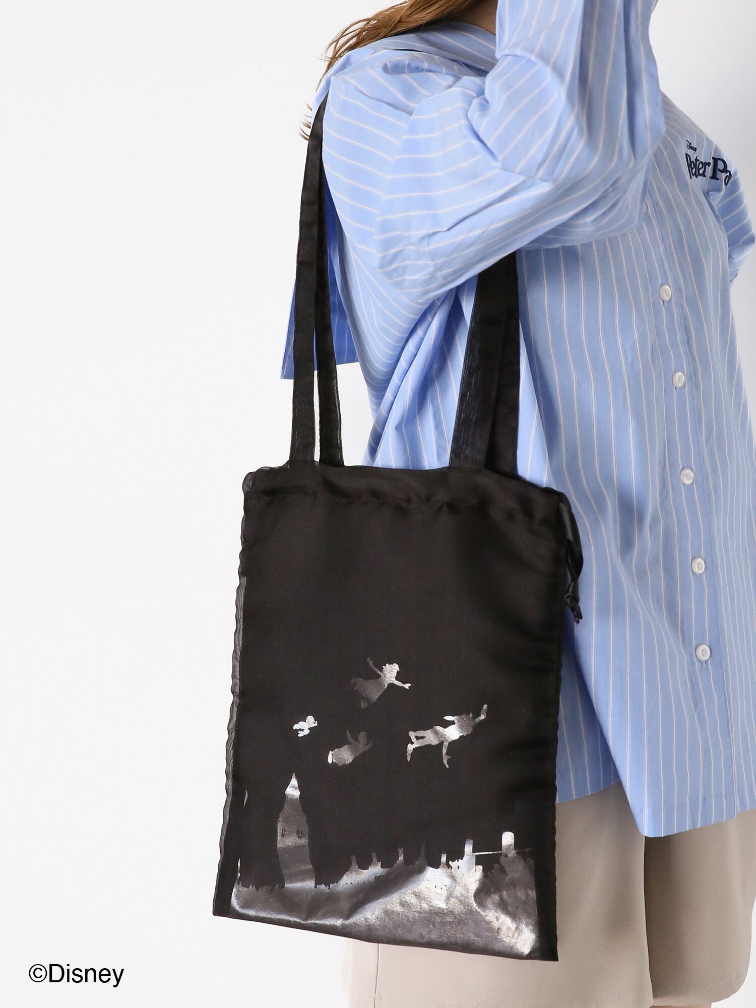 ehka sopo 【Disney】ピーターパン/ラメシアーバッグ エヘカソポ バッグ その他のバッグ ブラック グリーン ブルーのサムネイル