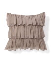 【SALE/50%OFF】Francfranc シフォンフリル クッションカバー 450*450 グレー(A-039) フランフラン インテリア・生活雑貨 クッ...