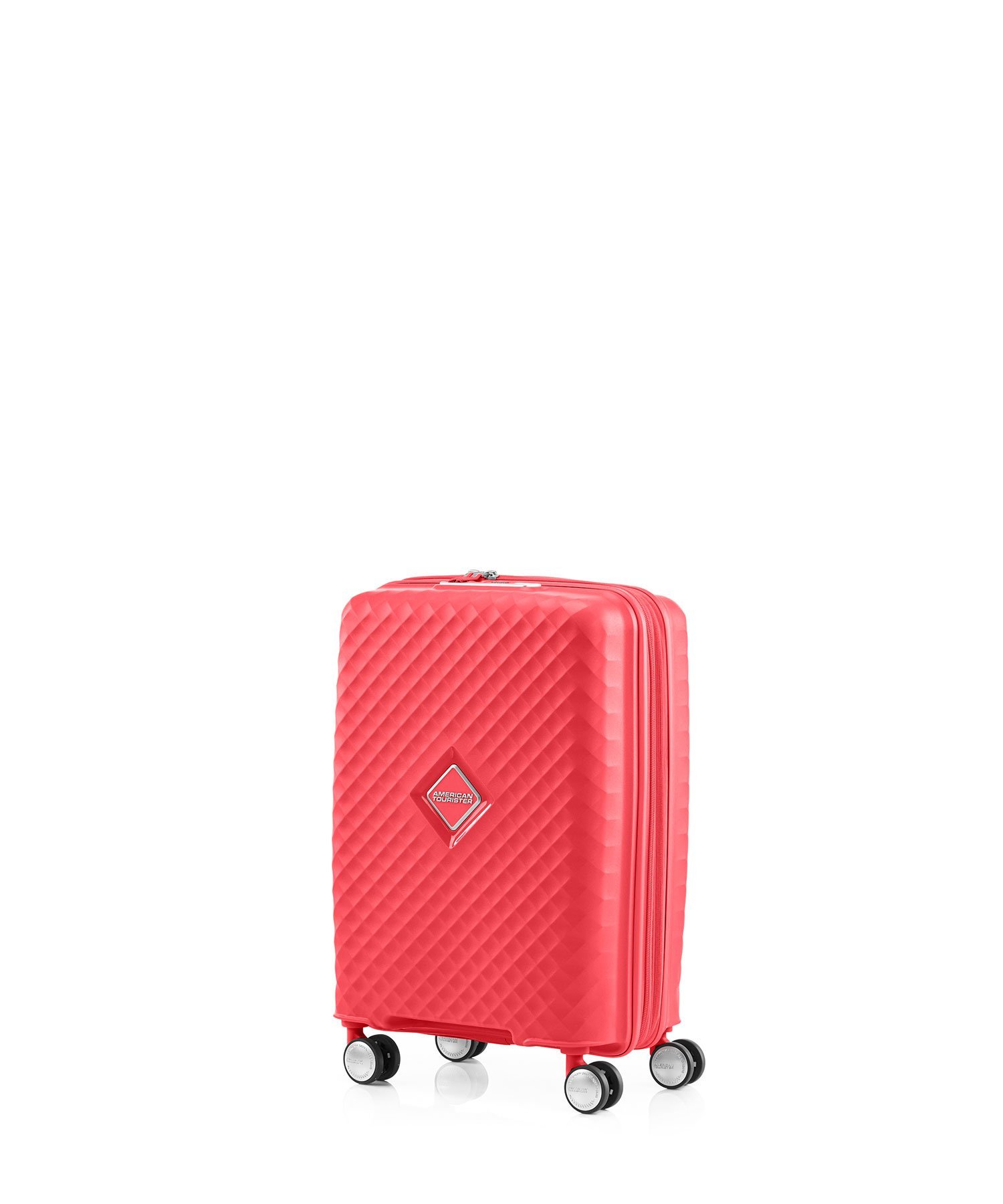 【SALE／35%OFF】American Tourister 【公式】アメリカンツーリスター スクアセムスピナー55 エキスパンダブル アメリカンツーリスター バッグ スーツケース・キャリーバッグ レッド【送料無料】