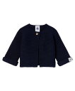 【SALE／40 OFF】PETIT BATEAU ガーター編みニットカーディガン プチバトー トップス カーディガン ホワイト ブルー ピンク グレー【送料無料】