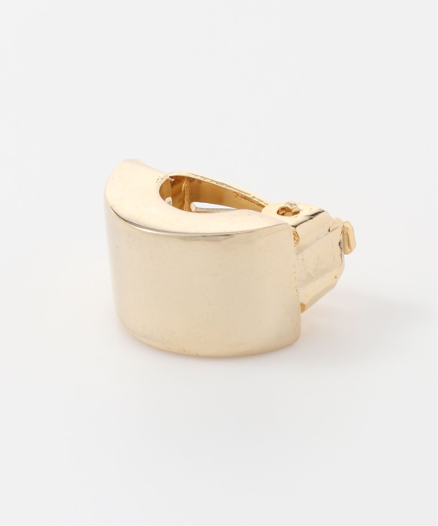 Rakuten FashionのSCALABLANCHE SCALABLANCHE/(W)GOLDハーフサークルイヤリング(SV925) スカラ アクセサリー・腕時計 イヤリング・イヤーカフ ゴールド【送料無料】｜アングル2