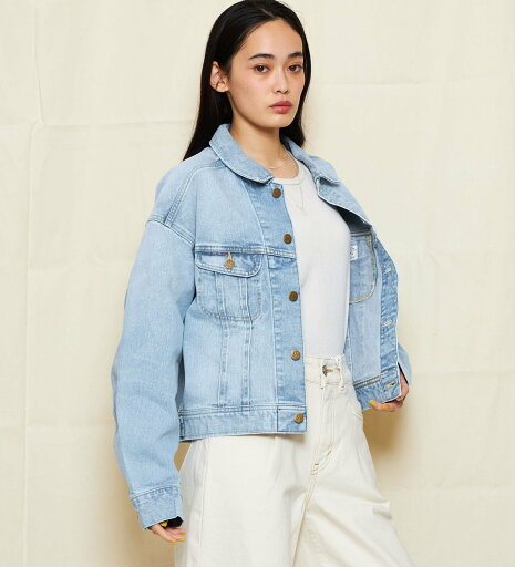 Lee Lee STANDARD WARDROBE ライダース デニムジャケット セットアップ可【CHARA着用アイテム】 エドウインオンラインモール ジャケット・アウター デニムジャケット ブラック ブルー【送料無料】 Lee Lee STANDARD WARDROBE ライダース デニムジャケット セットアップ可【CHARA着用アイテム】 エドウインオンラインモール ジャケット・アウター デニムジャケット ブラック ブルー【送料無料】
