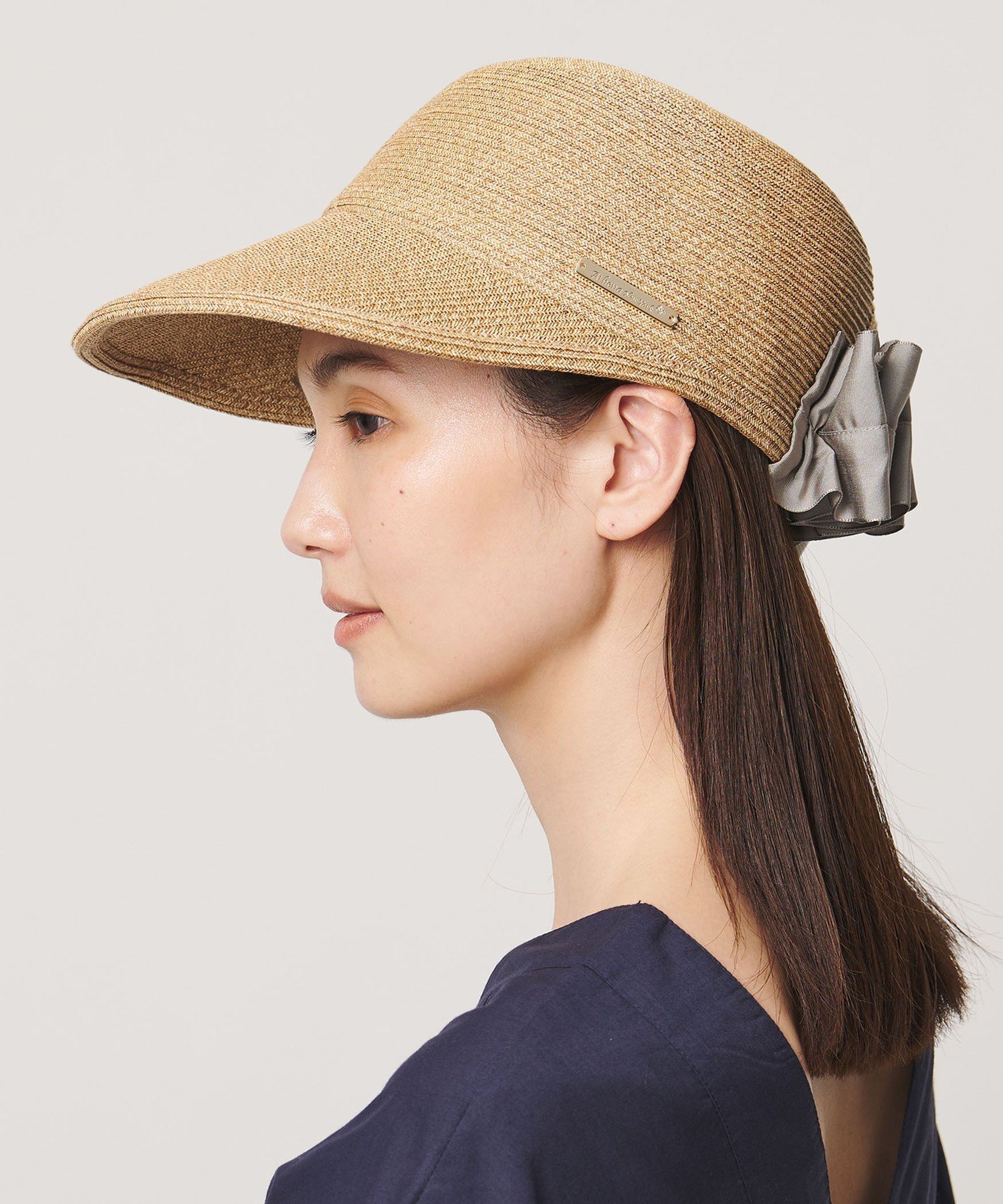UNITED ARROWS 【一部別注】＜Athena New York＞NAOMI CHOU キャップ ユナイテッドアローズ 帽子 キャップ ブラック グレー【送料無料】