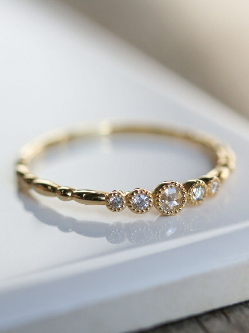 cui-cui ダイヤモンド リング ｜ K10YG キュイキュイ アクセサリー・腕時計 リング・指輪 ゴールド【送料無料】